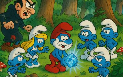 Şirinler Masalı – Dördüncü Bölüm: Kayıp Mavi Taşın Peşinde